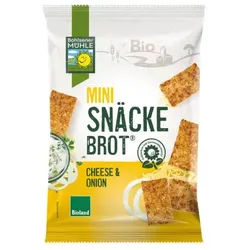 Bohlsener Mühle Mini Snäckebrot Cheese & Onion bio