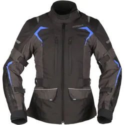 Modeka Elaya Lady Damen-Motorradjacke - schwarz-dunkelgrau - 80