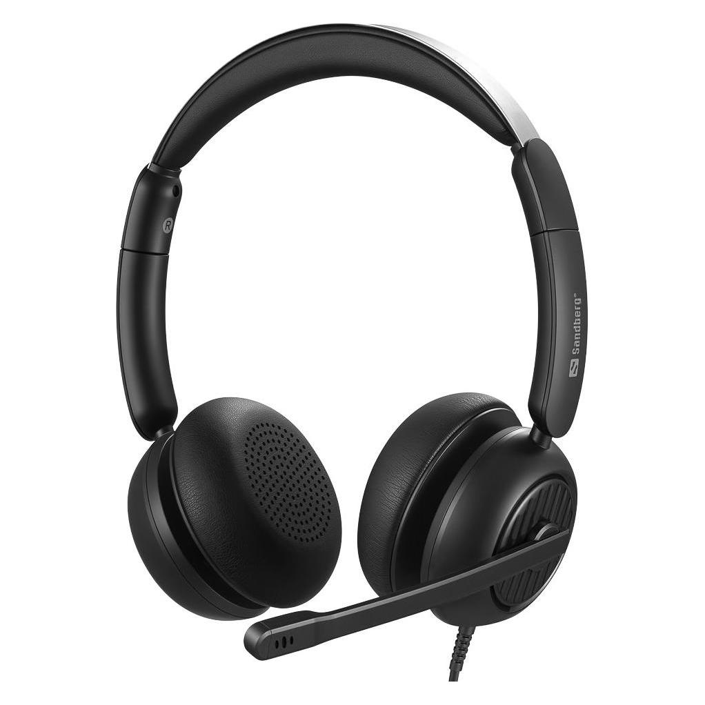 Sandberg 3in1 Office Headset Pro ENC (Kabelgebunden, USB-C, Microsoft Teams) (126-54)