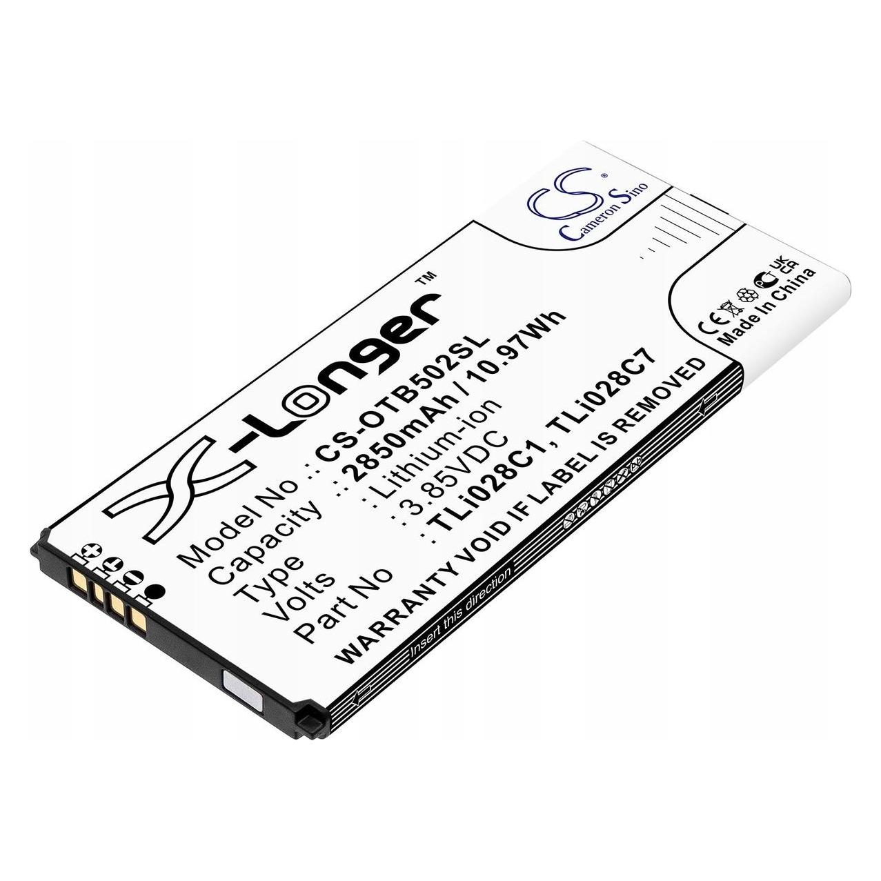 CS Cameron Sino Akumulator Bateria Typ Tli028c1 Tli028c7 Do Alcatel 1b 2020 Ot-5002 Ot-5002a At&t / Cs-otb502sl (CAMERON SINO)