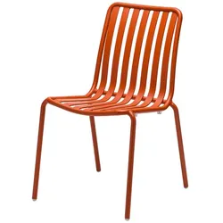 Stuhl Casablanca Aluminium orange 50.5x84.2x59 cm