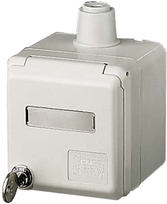 Mennekes Prise murale Cepex 32A, 5p, 6h, 400V, IP44 4170 (4170)
