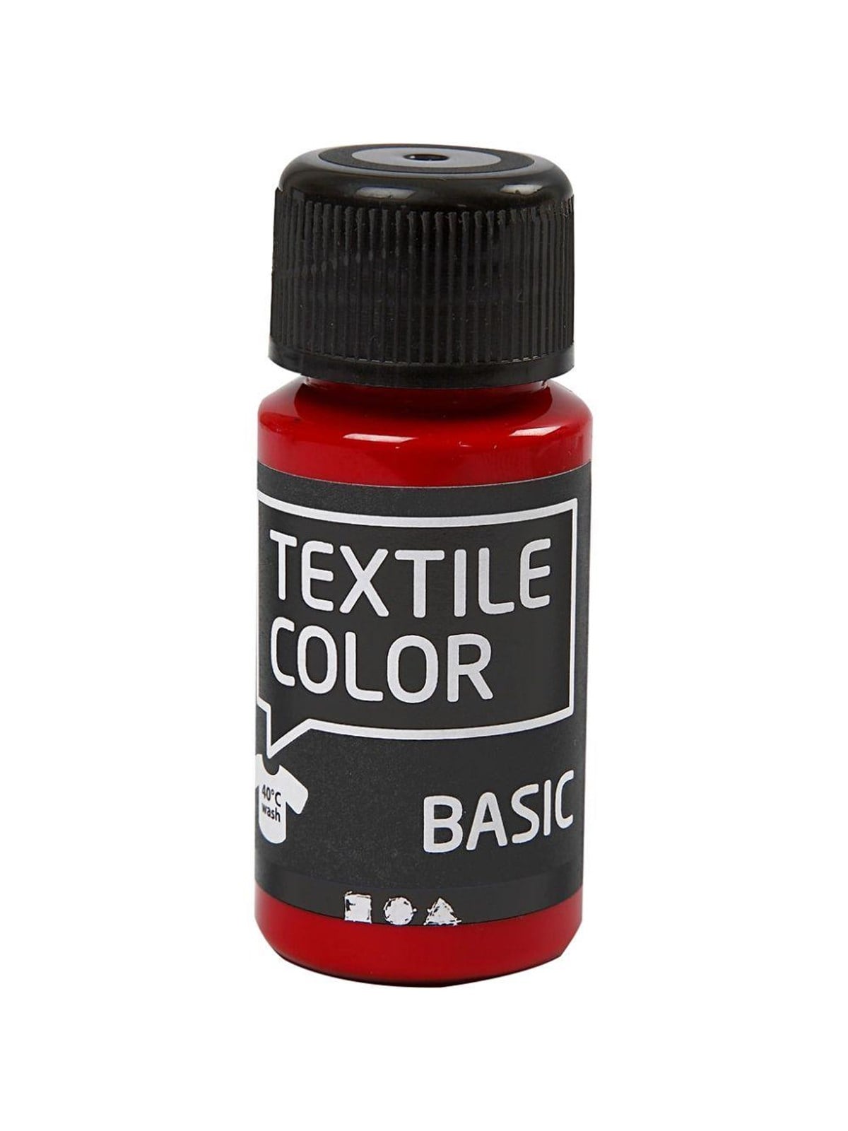 Creativ Company - Textile Color Semi-opaque Textile Paint - Red 50ml