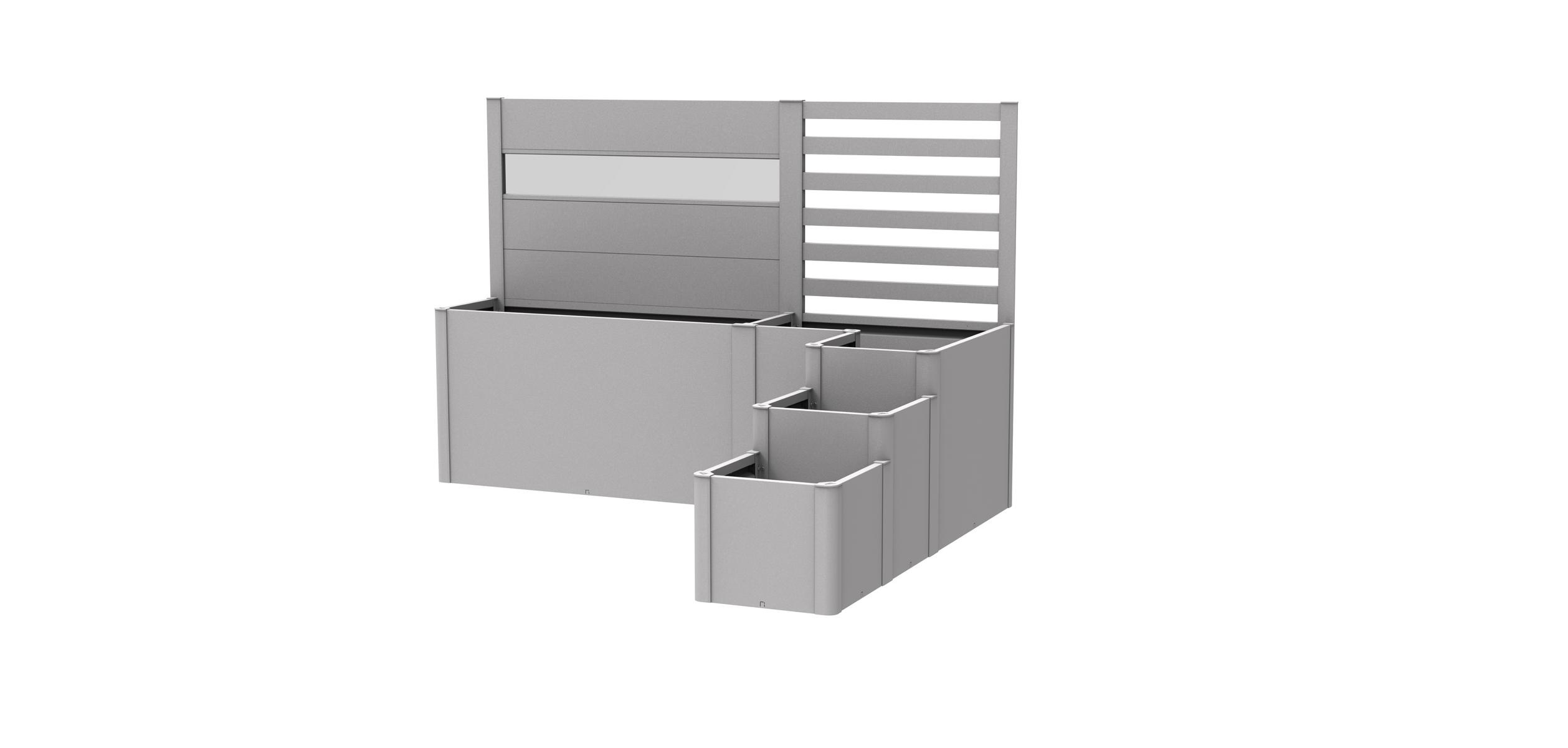 BIOHORTGARTE DaVinci Version 2 silber metallic 16925146