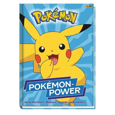 Pokémon: Pokémon-Power - Geschichten, Rätsel, Spiele und mehr!, Gebundene Ausgabe von Pokémon, Panini, 978-3-8332-4302-8