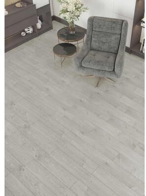 SAFAVIEH Parquet Flooring 191-Inch Wood Tile, Washed Grey