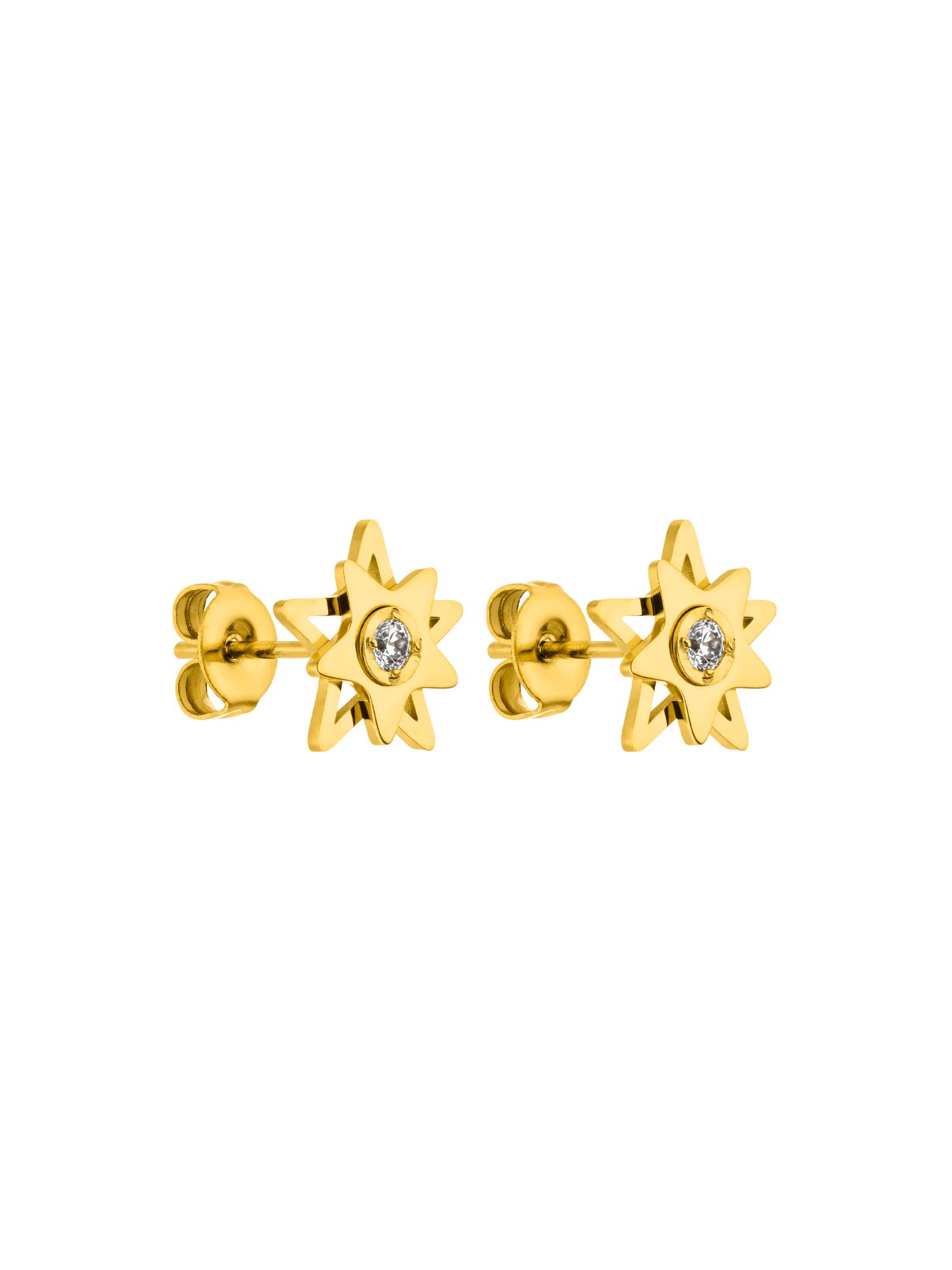 PURELEI Shining Star Ohrringe mit Zirkonia Steinen