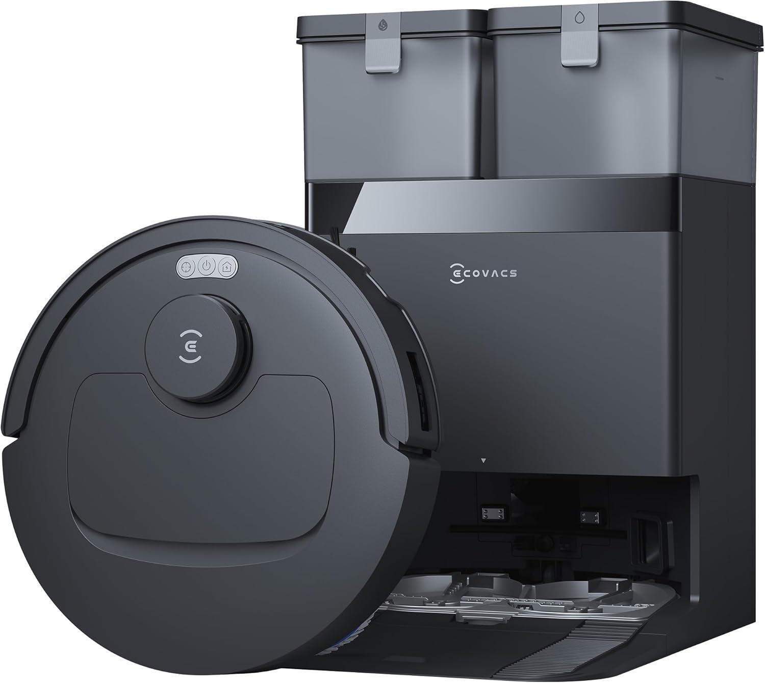 ECOVACS DEEBOT T30e OMNI Saugroboter 25000 Pa Wischfunktion Schwarz