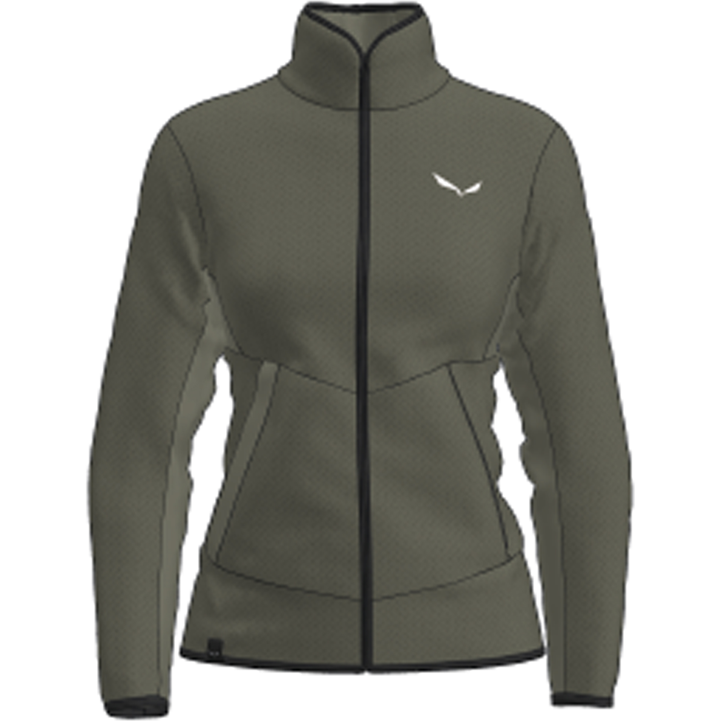 Salewa Puez Warm Damen Fleecejacke oliv Größe XXS Camping Hautfreundlich