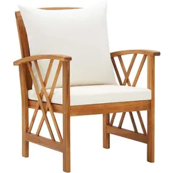 vidaXL, Gartenlounge, Karanberg (2x Bank + 2x Sessel + Tisch)