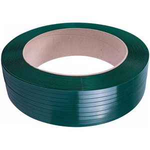 Linder Umreifungsband Premium, Kunststoff, 12mm, PET, gewaffelt, 2600m, Rolle