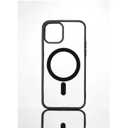 We-Vibe We Coque de protection RUBBER APPLE IPHONE 12/12 PRO - Dos transparent contour m (Apple iPhone 12, Apple iPhone 12 Pro), Smartphone Hülle, Transparent, Schwarz