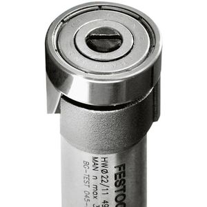 Festool Fräser Bündigfräser HW/KLS D22/8-OFK, 8mm, 22mm Ø, Arbeitslänge 8mm, für Holz, Kunststoff