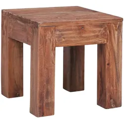 vidaXL Couchtisch 30x30x30 cm Altholz Massiv