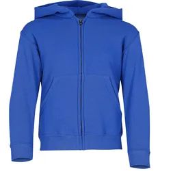 Fruit of the Loom KIDS CLASSIC HOODED SWEAT JACKET - Unisex Kinder Kapuzen Sweat-jacke, royal, 140