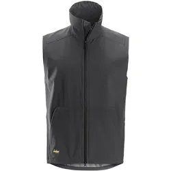 Softshell Weste "AllroundWork" - M - stahlgrau