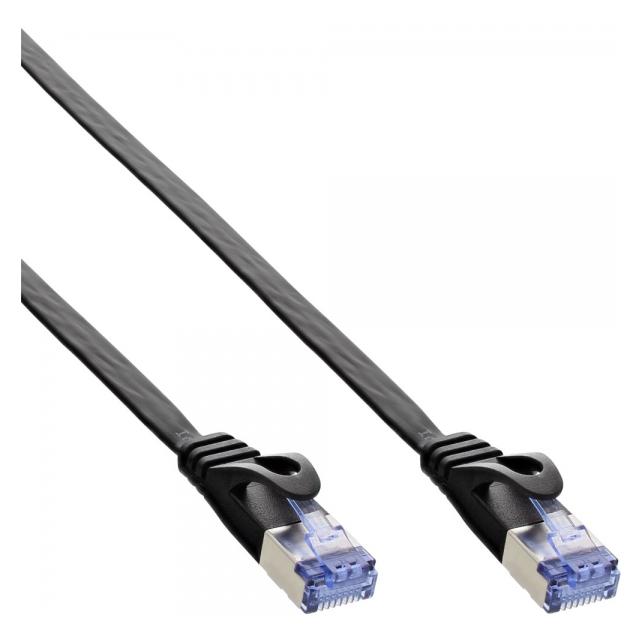 InLine Patch-Kabel RJ-45 (M) bis RJ-45 (M) (U/FTP, CAT6a, 0.50 m) (71855S)
