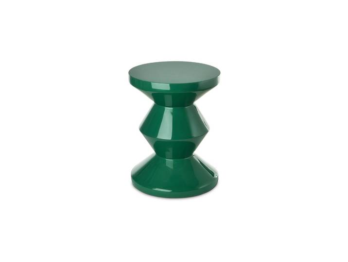 Table d'appoint vert Zig Zag