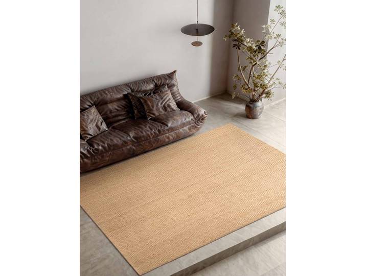 Juteteppich Mirabelle Braun/Gold/Goldbraun 160 x 230cm Jute