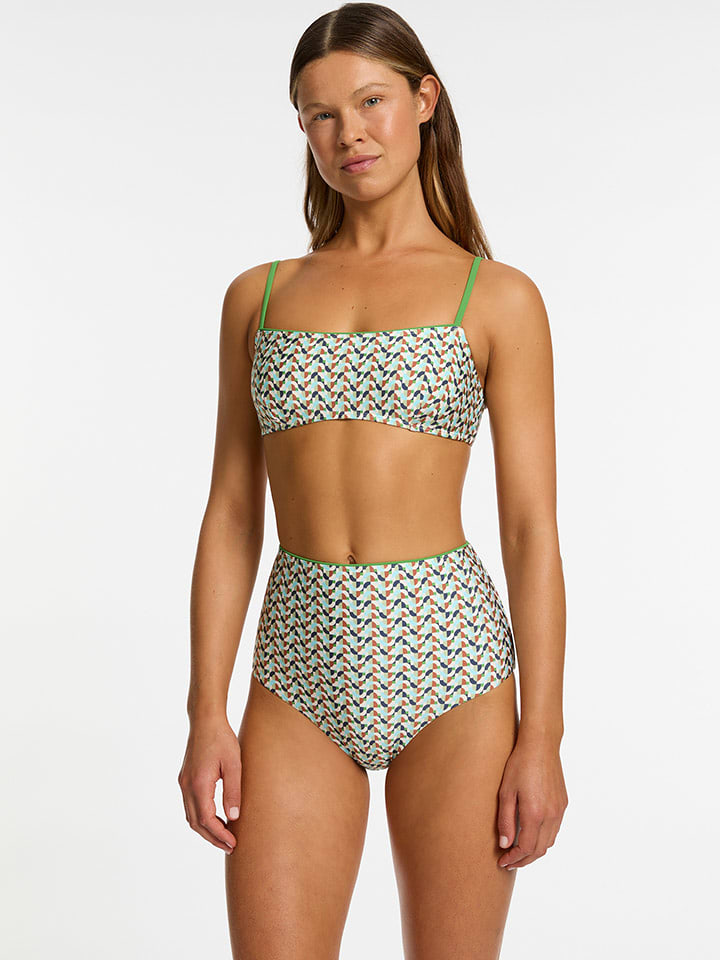 Jets Bikini-Hose in Bunt - L