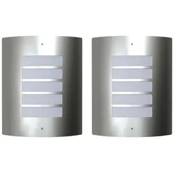 vidaXL Wandleuchte Gartenlampe wasserdicht