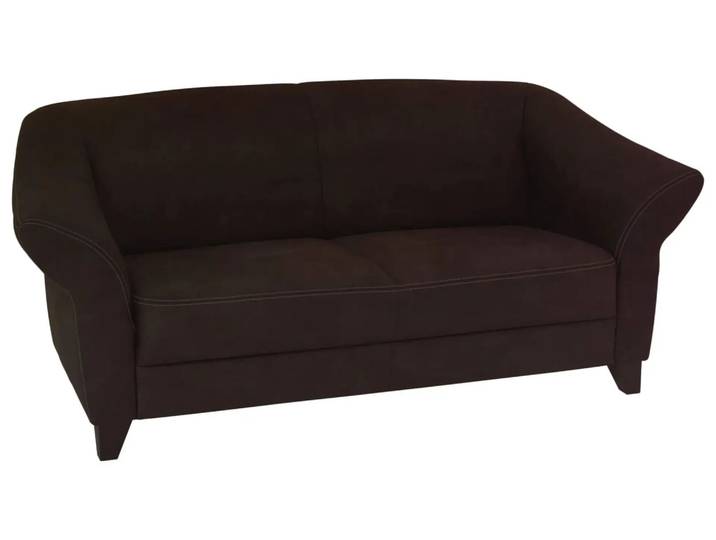 Sofa Klosters Basic Ponsel / Farbe: Anthrazit / Material: Leder Basic