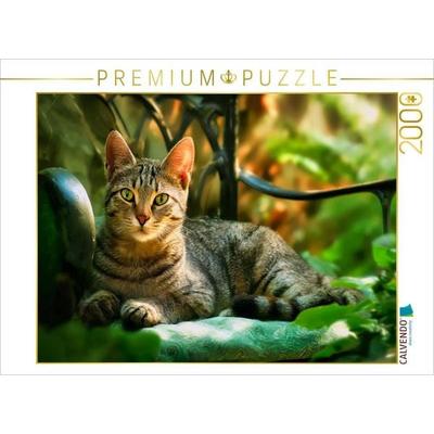 CALVENDO Puzzle Der Blick sagt alles | 2000 Teile Lege-Größe 90 × 67 cm Foto-Puzzle für glückliche Stunden