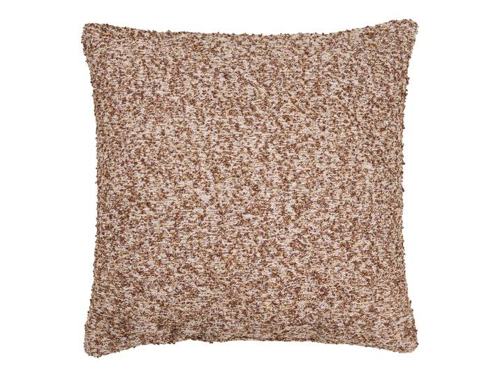 HOUSE NORDIC Kissen LAMU 45x45cm rotbraun unifarben