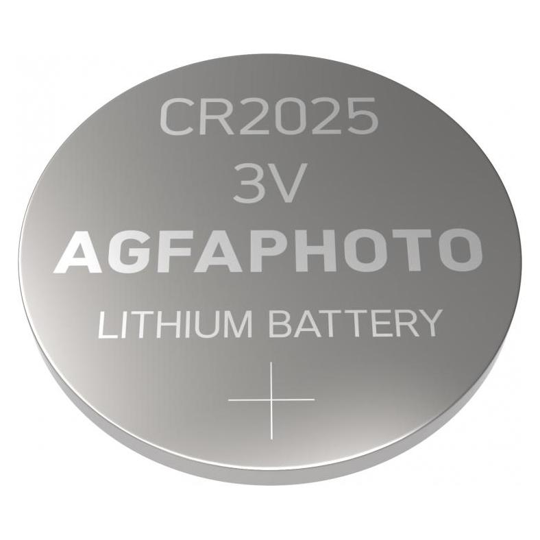Agfaphoto Knopfzelle CR 2025 Lithium 3 V 5 St. (5 Stk., CR2025) (150-803197)