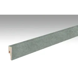 MEISTER Fussleiste Profil 8 PK  Moon Grey 7412 - 2380 mm