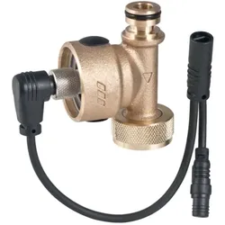 Geberit Volumenstromsensor 616207001 0,9 - 15 l/min, intern, zu Hygienespülung, Rotguss