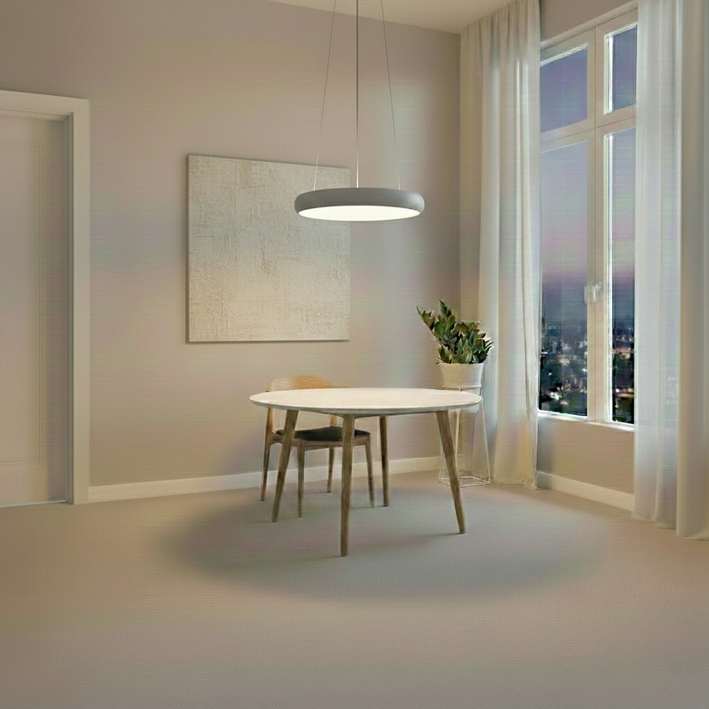 Lyora Design hanglamp Albi grijs Ø 41 cm