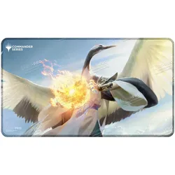 ULTRA PRO Commander Series #5 - Three Color Wedge - Kykar Stitched Playmat for Magic: The Gathering