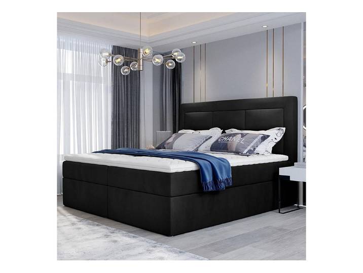 Best for Home Boxspringbett mit Bettkasten, Bonellfederkern und 4 cm Topper (Komplettset, 140x200 160x200 180x200 cm), Lieferung bis in die Wohnung,TOP Preis-Leistungs-Verhältnis