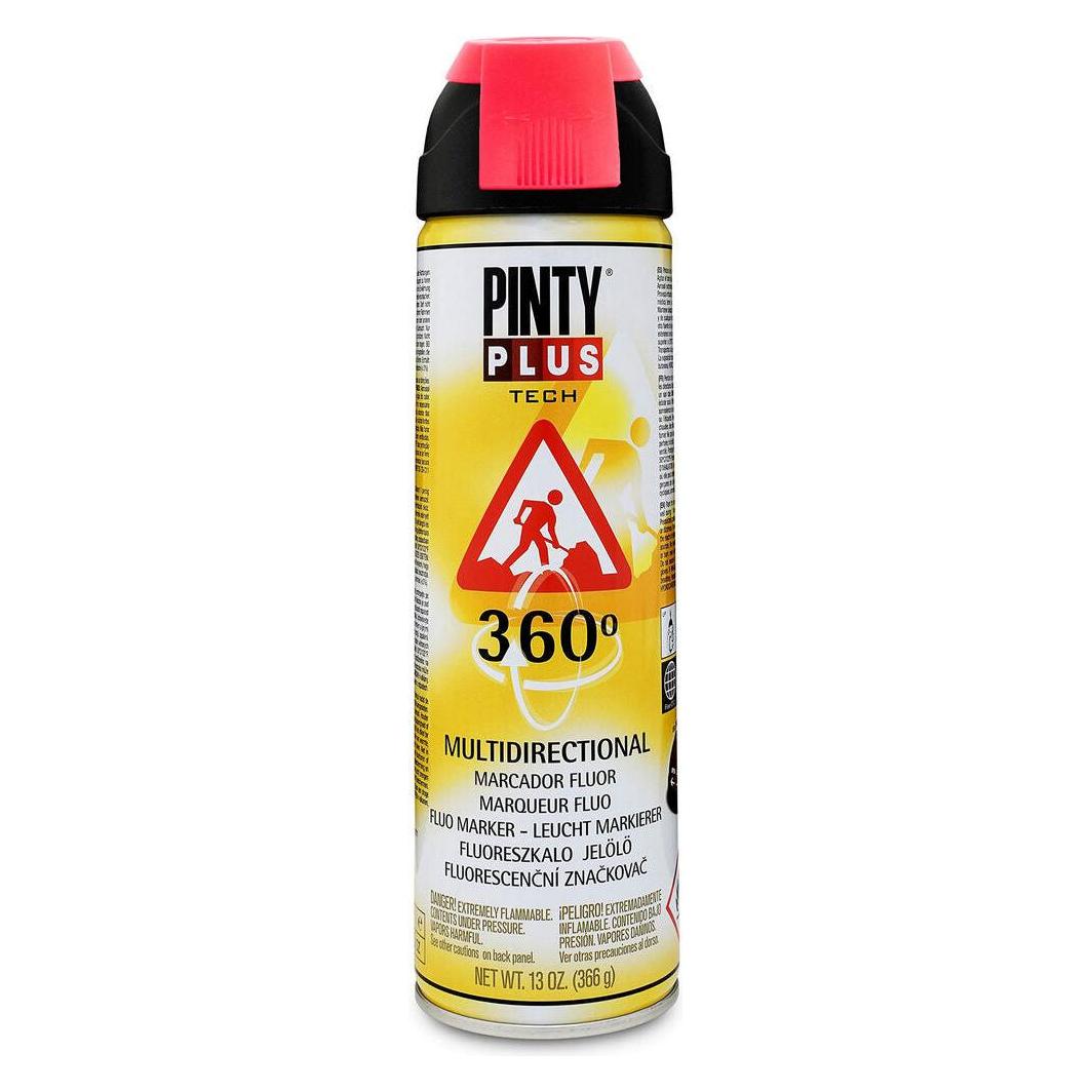 Pintyplus Sprühfarbe Tech T107 360o Rot 500 Ml (1x) (45264963)
