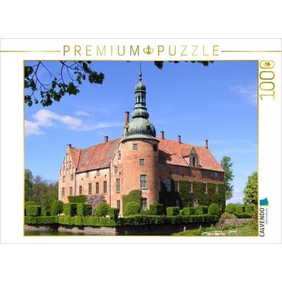 CALVENDO Puzzle Schloss Vittskövle in Schweden | 1000 Teile Lege-Größe 64x48cm Foto-Puzzle für glückliche Stunden