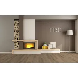 Parador Modular ONE Designboden Eiche Pure Perlgrau Holzstruktur Designboden Landhausdiele 1285x194x8 mm