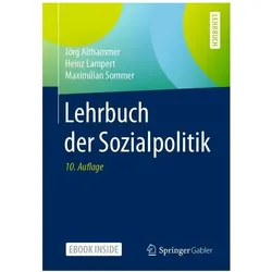 Althammer:Lehrbuch der Sozialpolitik, Fachbücher von Maximilian Sommer, Jörg Althammer, Heinz Lampert