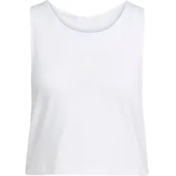 ADIDAS Damen Shirt Yoga Essentials Cropped, Größe XXL in Weiß Weiß