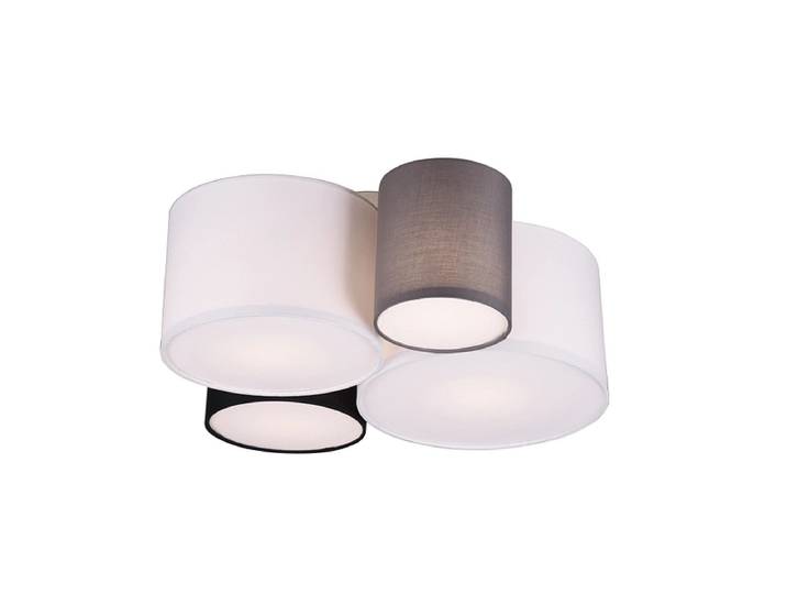 Deckenlampe LED HOTEL 50.5cm 42W grau