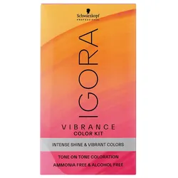 60ml Schwarzkopf Professional IGORA VIBRANCE Color Kit (Lotion 60ml + Applikatorflasche + Handschuhe)