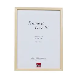 effect Holz-Bilderrahmen Profil 2480 Linde / 10 x 15 / Normalglas / Floatglas / ...