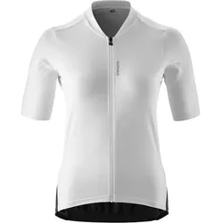 GONSO Damen Shirt SITIVO Trikot W Da-Radtrikot-1/2-FZ, Größe 40 in Weiß 16090