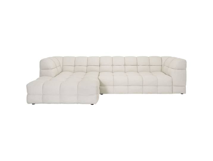 Ecksofa Mala Stoff ivory B 300 T 180 cm - Ecksofa