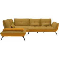 Wohnlandschaft Trendy Goldfarben/Senfgelb