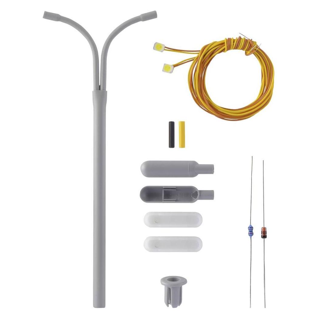 Viessmann Modelltechnik H0 Peitschenleuchte doppelt Bausatz 6723 1 St. (6723)