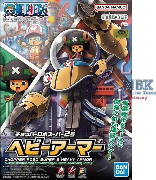 Bandai One Piece Chopper Robot Super 2 met zware bepantsering