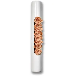 Flowerbox Infinity-Bloom Tube - weiß/rosé - 40x6,5 cm