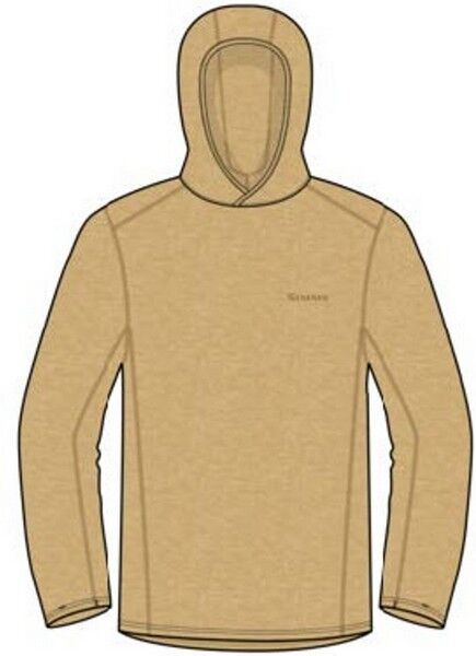 Simms Bugstopper Hoody Sandbar Heather-M