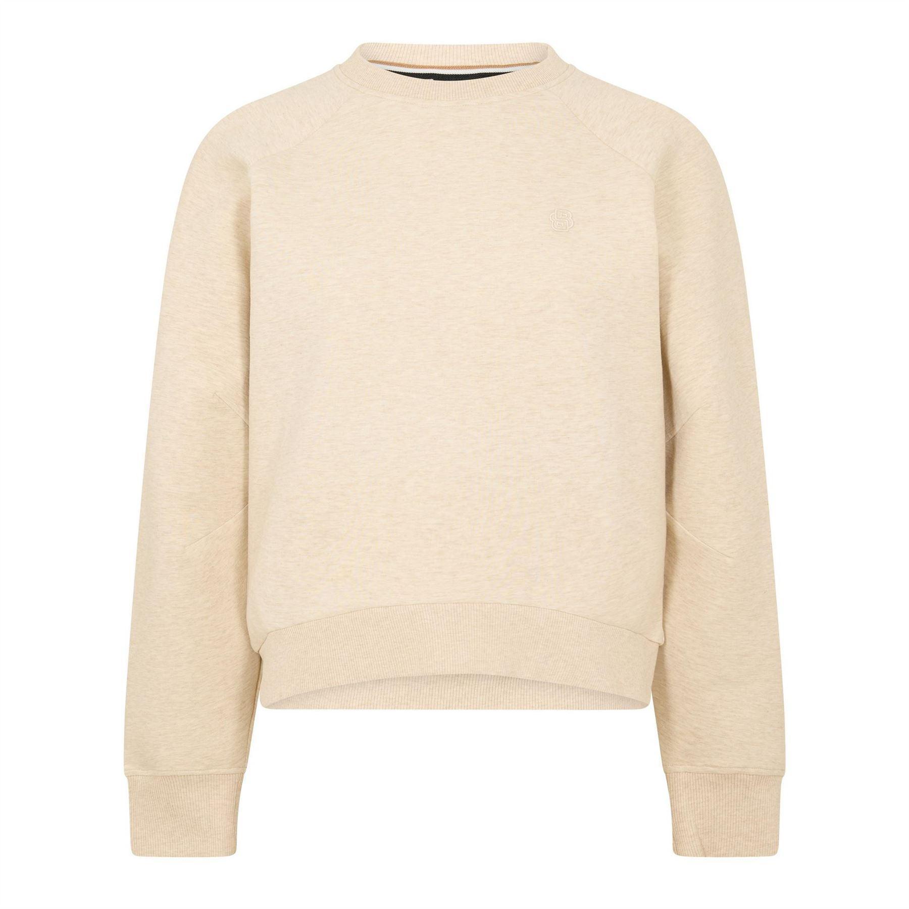 Boss - Sweatshirt für Damen, Raglanärmel (Weiß)